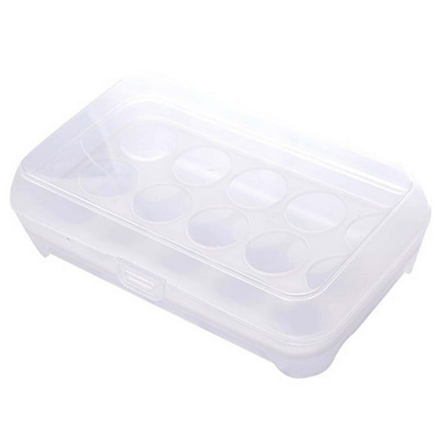 Caja de Almacenamiento Apilable, Diseño Colorido Que Mantiene La Frescura, Práctico Organizador de Huevos, Apilable para Ahorrar Espacio, Ideal para Refrigerador o Armario, Organización Del