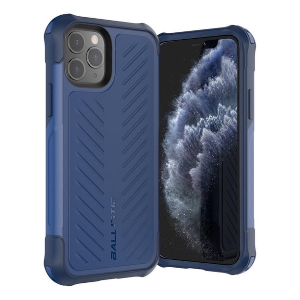 Funda Ballistic TJ Azul para iPhone 11 PRO Protector Uso Rudo