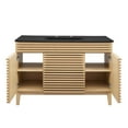 thumbnail image 6 of Modway Render 48" Single Sink Bathroom Vanity in Oak Black, 6 of 10