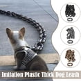 thumbnail image 3 of Imitation Plastic Large Iron Chain Thick Dog Leash Dog-walking Supply Creat, 3 of 8