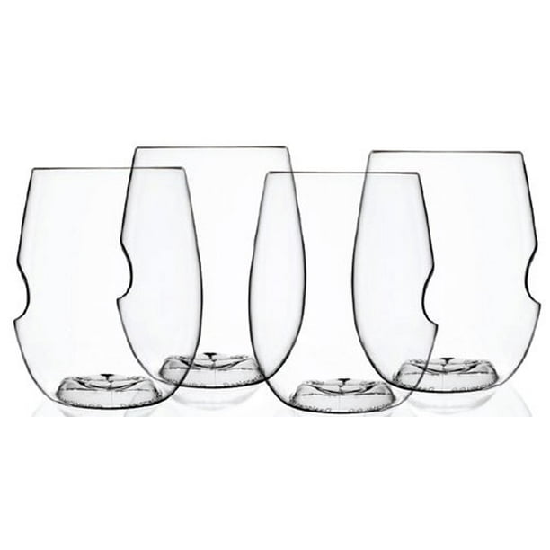 Govino Dishwasher Safe Flexible Shatterproof Recyclable Wine Glasses