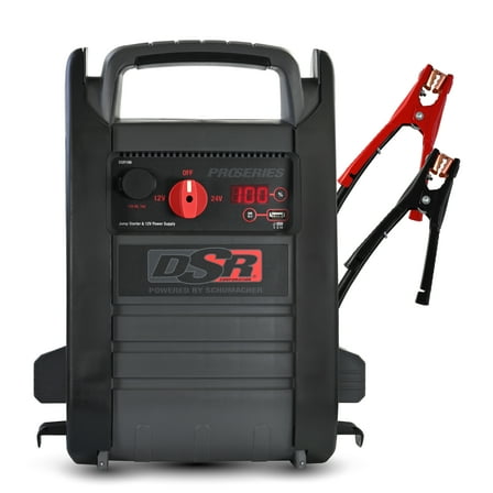 Schumacher Electric DSR Pro 4400A Heavy-Duty Car Battery Jump Starter and Portable Power Station, For 12V/24V Automotive and Marine Batteries, DSR166