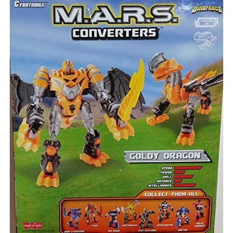 Cybotronix M.A.R.S. Converters Goldy Dragon - Flying Robot