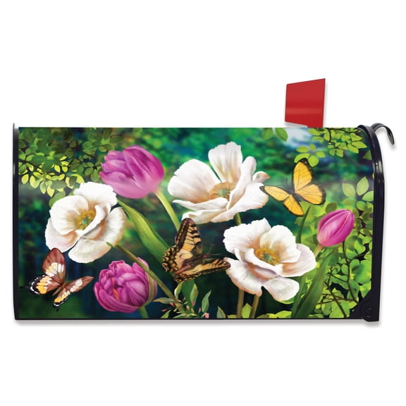 Briarwood Lane Butterflies And Poppies Spring Mailbox Cover