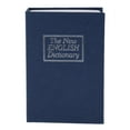 thumbnail image 1 of segolike Home Security Dictionary Diversion Book Safe with Key Lock - Full Size, Blue, 1 of 9