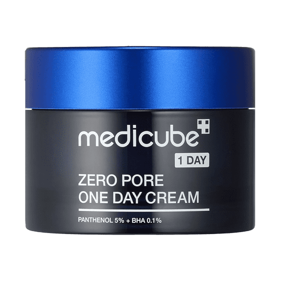 Medicube Zero Pore One-Day Cream, Lightweight Moisturizer for Smooth and Balanced Skin, Korean Skincare, 1.7 fl oz