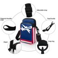 thumbnail image 4 of HELLHERO with Zipper Women Messenger Bag, Polyester Women Crossbody Bag for Unisex, Airplane Pattern, 4 of 5
