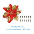 thumbnail image 1 of 12 Flowers With Petals 12 Tweezers To Decorate The Christmas Tree With Red Petal, 1 of 8