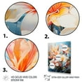 thumbnail image 3 of Designart "Paradise of Plumeria Flowers II" Floral & Botanical Floater Framed Wall Art Living Room, 3 of 7