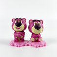 thumbnail image 2 of Toy Story-figura de oso feliz de fresa, caja ciega a la moda, máquina de garra, huevo Gacha, adorno bonito, muñeco, regalo, 2 of 5