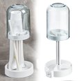 thumbnail image 2 of Toothbrush Holder Stand with Cups and Cover for Electric or Manual Toothbrushes, Toothpaste Storage, Bathroom Organizer, Stylish Space-Saving Design, 2 of 7