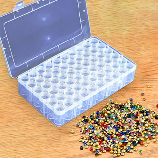 DIY Diamond Painting Drill Box +Tray Holder Rhinestone Crystal Bead Storage  Case