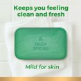 thumbnail image 3 of Irish Spring Original Clean Deodorant Bar Soap for Men, 104.8 g, 12 Pack, 12 Pack, 3 of 4