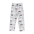 thumbnail image 2 of Fotbe Dachshund Dog Puppy Men's Pajama Pants,Sleepwear Pants,Pj Bottoms Drawstring And Pockets-Large, 2 of 7