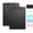 01#Black, variant on Bxaolu Plastic Clipboards, A4 Green Clip Board 8.5x11 for Men, Woman, Size 9" x 12.5" with Low Profile Clip, Home,Office Supply, Green