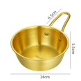thumbnail image 1 of Ruibeauty 304 Stainless Steel Hot Pot Dipping Bowl Food Sauce Cup Korean Rice Wine Bowl, 1 of 5