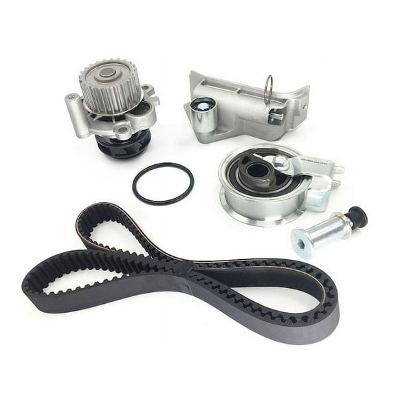 Timing Belt and Water Pump Kit - Compatible with 2000 - 2001 Audi TT Quattro 1.8L 4-Cylinder GAS (Up To VIN 8NY095000)