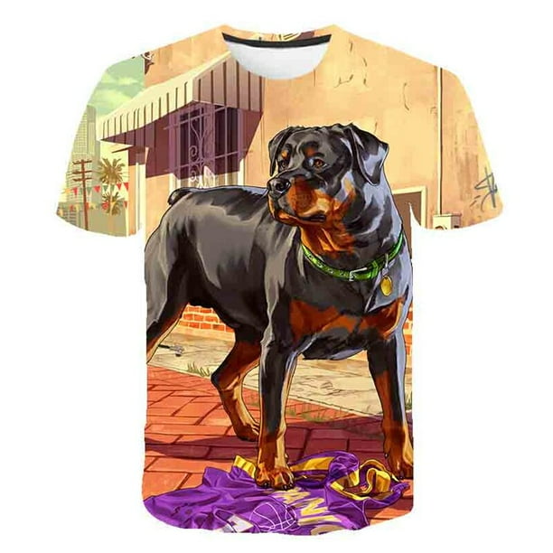 Juego para niños GTA 5 Camiseta Niños para niña Niño Niñas Niños Imprimir 3D Camisetas Niño Bebé Tops Ropa GTA 5 Camiseta Clothes10T Gao Jinjia LED