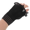 thumbnail image 4 of CHICHUMID 1 Pair Hand Ruffle Cuffs Black Cloth Layered Effect For Casual Wear, 4 of 6