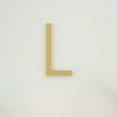 thumbnail image 1 of Package of 1, 10 Inch X 1/2" Thickness MDF Letter L in The Century Gothic Font, Thick, Upper Case for Art & Craft Project, Made in USA, 1 of 4