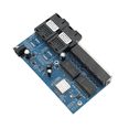 thumbnail image 5 of Gigabit Fast Ethernet Switch Fiber Reverse POE Singlemode 2 Fiber Optic Ports and 4 RJ45 Ports Optical Media Converter,1 * Gigabit Fast Ethernet Switch, 5 of 7