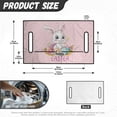 thumbnail image 7 of Whosucclay Rabbit Golf Cart Seat Protector, Anti-Fade 4 Front Pockets 4 Storage Pockets Golf Cart Seat Cover for Yamaha Club Car EZGO, 52.36" x 32.28", 7 of 7