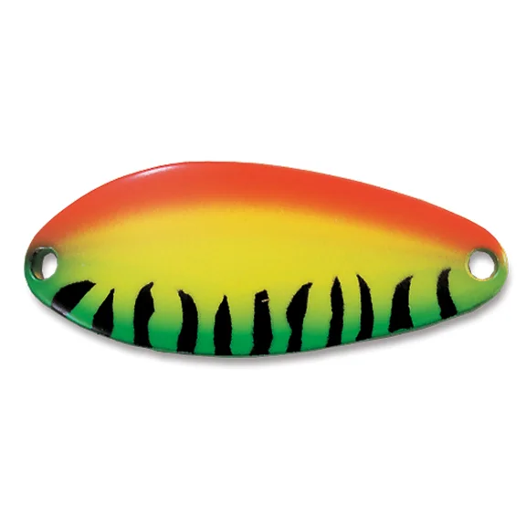 Acme Tackle Little Cleo Fishing Spoon Fire Tiger 3/4 oz.