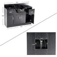 thumbnail image 6 of BarberPub Salon Shampoo Backwash Station with Sink, Shampoo Bowl for Salons, Barber Shop 7139, 6 of 9
