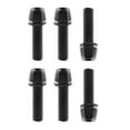 thumbnail image 3 of 3x6x Tornillos Para Vástago De Bicicleta, Piezas De Repuesto, Pernos Para Vástago De Bicicleta Para Bicicleta De Carretera, Color Negro, 3 of 8