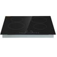 thumbnail image 3 of 24 Inch Glass Electric Cooktop 4 Burners, 240V Stove w/ Touch Control, Timer & Child Lock, 9 Heat Levels - Perfect for Simmering & Deep Frying, 3 of 7