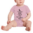 thumbnail image 2 of I Can't Keep Calm It's My First EID Boys Short Sleeve Romper, 2 of 5