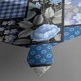 thumbnail image 3 of Pioneer Flower Floral Print Pattern Rectangle Tablecloth 60"x84",Waterproof Polyester Rectangle Table Cloth, Wipeable Spillproof Polyester Tablecloth for Dining, Camping, Indoor and Outdoor, 3 of 5