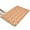 Orange Christmas Gingerbread, variant on Pink Christmas Red Truck and Snowman Flannel Non Slip Door Rugs,Washable Door Mats Indoor,Decorative Door Mats,Dirt-Resistant and Absorbent Doormat for Entrance,Bedroom,Kitchen,Bathroom,23.5"x16"