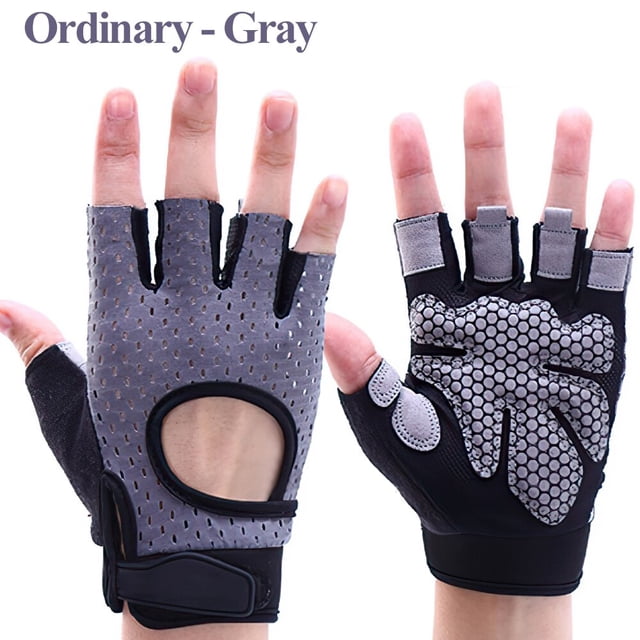 Guantes de gimnasio para Fitness, guantes de levantamiento de pesas para entrenamiento deportivo, ejercicio de culturismo, guante de entrenamiento de ciclismo con soporte para la muñeca Fivean Guantes deportivos