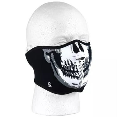 Zanheadgear ZAN Passamontagna In Neoprene Reversibile - Mimetica / Nero - Protezione Da Vento E Freddo