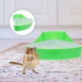 thumbnail image 4 of Pet Toilet Hamster Cage Corner Litter Box for Hamster Guinea Pig Ferret Gerbil Chinchilla, 4 of 5