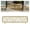 Gold, variant on Countertop Low Fence Divide, Restaurant Screen Partition, Dividers for Dining Areas, Privacy Screen Panel Decoration Fence for Office Restaurant Hotel Bar