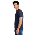 thumbnail image 5 of Gildan Navy Short Sleeves T-Shirt, Crewneck Havey Cotton with Single Pocket Tee for Men, 6 Pack, Size S, 5 of 5