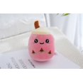 thumbnail image 1 of Muñeco de peluche con forma de taza de té de burbujas, bolso, accesorios, llavero, tienda de té con leche, pequeños regalos, 1 of 6