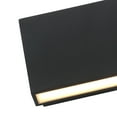 thumbnail image 3 of C Cattleya 2-Light Matte Black Aluminum Integrated LED Outdoor/Indoor Wall Light, 3 of 8