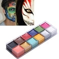 thumbnail image 2 of Loewten Oil Paint, Clear Color Composition Face Body Painting Easy To Apply Convenient To Use Delicate And Smooth Texture For Face For Cheeks, 2 of 8