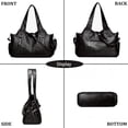 thumbnail image 7 of Sunyuer Vintage Hobo Bag for Women - Large Capacity Crossbody Shoulder Handbag with Multi Pockets, 3-Way Carry, Adjustable Strap, 7 of 7
