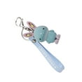 thumbnail image 1 of Llavero Sonducket Adorable Animal Acrílico y flocado Azul, 1 of 6