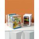 thumbnail image 5 of 1pc Transparent Storage Box For Books, Oxford Tree Picture Bookshelf, Desktop A4 Paper Organizer, File Basket For Books And Documents, 5 of 5