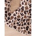 thumbnail image 3 of LMLYSoH 3Pcs Baby Girl Spring Outfits, Short Sleeve Cold Shoulder Romper + Flare Pants + Headband Set, 3 of 4