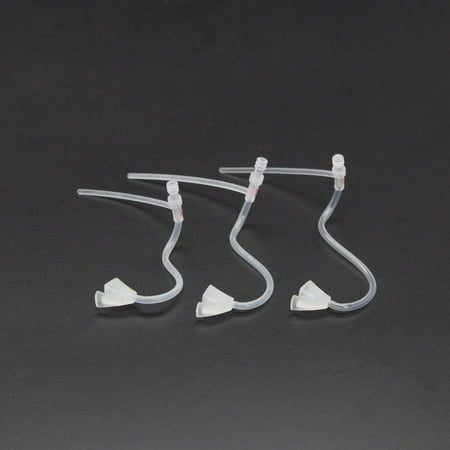 HearingAssist Medium Right Ear Tubes for ReCharge! BTE Hearing Aids - 2 Pack