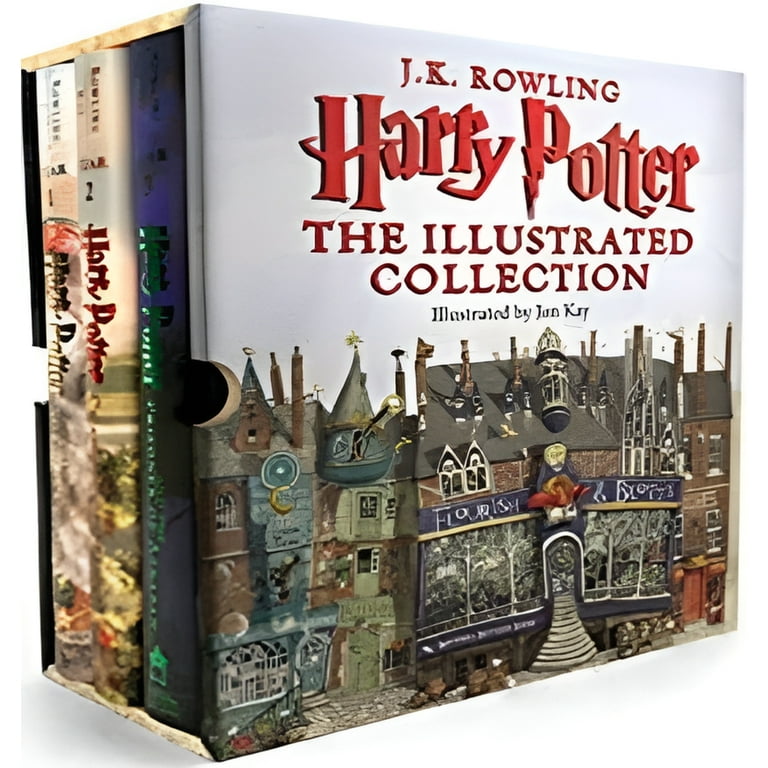 Harry Potter the Illustrated Collection Books 1 3 Boxed Set Hardcover