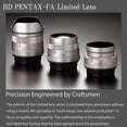 thumbnail image 4 of Lente Pentax HD 43 mm F1.9 Limited Silver Standard Prime, 4 of 8