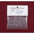 thumbnail image 2 of 1" Single Slat CLEAR VALANCE CLIPS for Horizontal Wood or Mini Blinds (12-Pack), 2 of 2