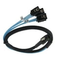 thumbnail image 6 of Drrntien SFF-8087 to SATA Mini SAS Breakout Cable SFF8087 to SATA Mini-SAS to SATA Cable, 6 of 7